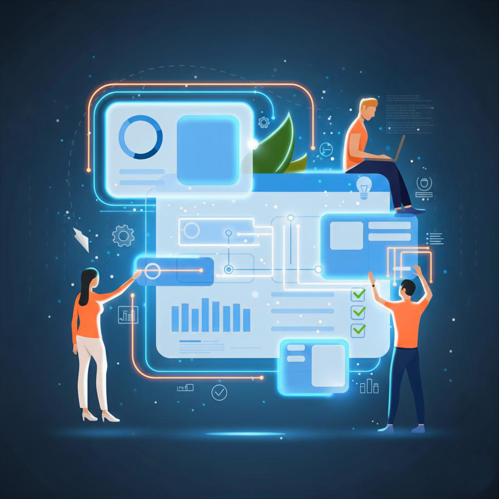 Partners shaking hands in a procurement and delivery environment